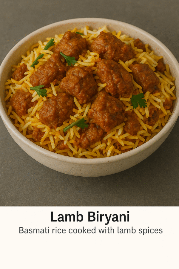 Lamb Biryani